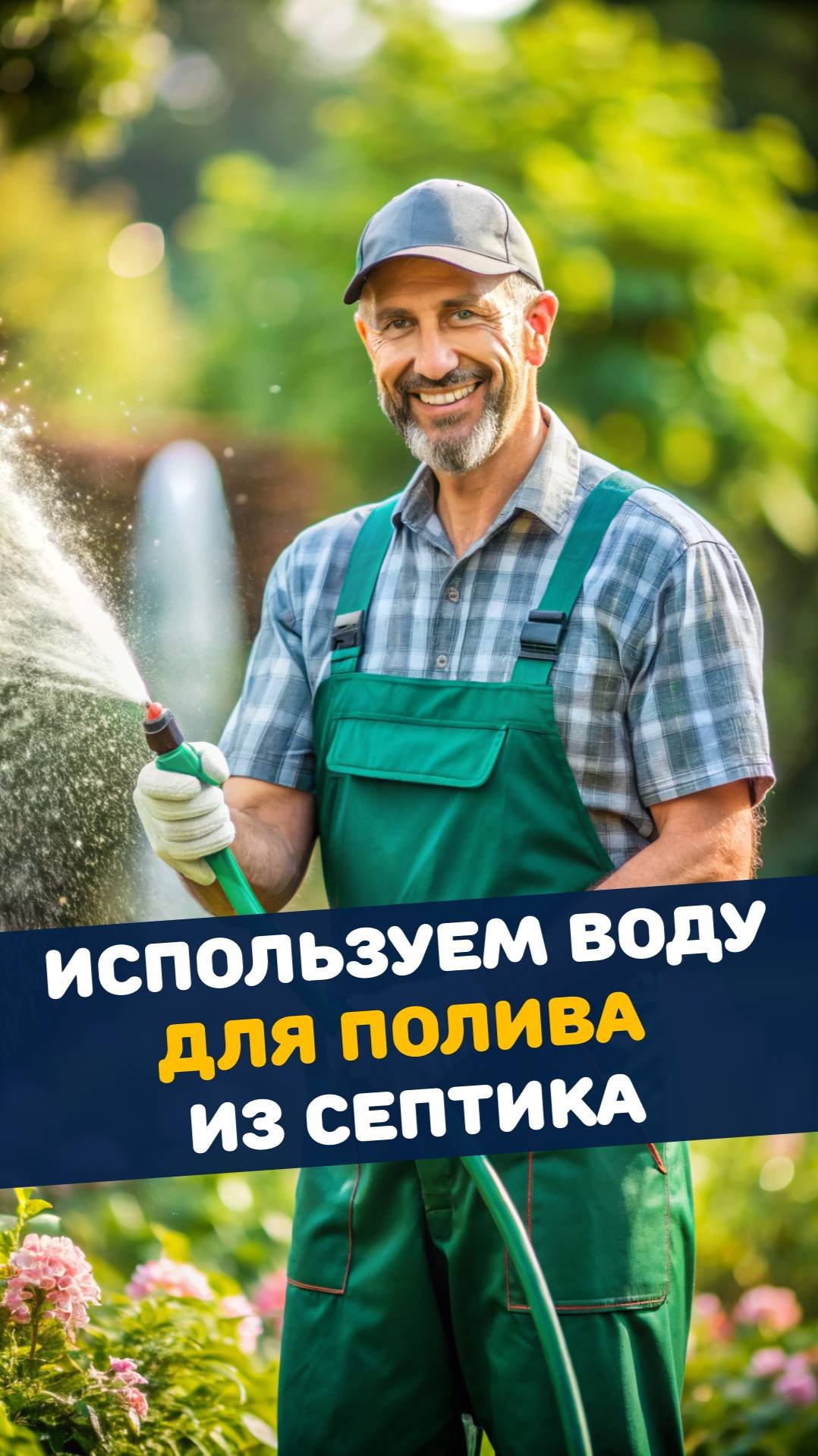 Вода после септика для полива растений
